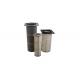 5um,0.5um,2um,0.2um  Washable Pleated  Rubber Seal Dust Extractor Filter Cartridges