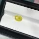 VS-VVS Lab Created Yellow Diamond 2 Carat Oval Loose Diamond For Jewelry