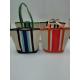 shoulder tote canvas tote shipping tote beach bag stripe canvas tote