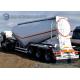 3 Axle 40 m3 Dry Bulk Tanker V Shape Lifting Cement Tank Container