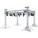 Durable Box Aluminum Stage Truss Screw / Bolt Connection Way Silvery Color