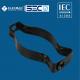 Steel EMT Rigid Conduit To Beam Black Fastener IEC 61386
