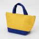 Eco Friendly Yellow Canvas Tote Bag / High Strength Large Canvas Shopping Bags