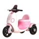 PP Plastic Children's Electric Motorcycle Tricycle With Music Light for Exciting Ride