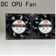 UL DC Computer Fan AWG26 Lead Wire Ball Bearing / Sleeve Bearing CPU Fan DC
