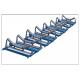 650mm Belt Conveyor Partrs 89mm Diamater Size 240mm Length Conveyor Rollers