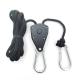 1/4 1/8 Inch Heavy Duty Adjustable Rope Hanger For Led Grow Light Grow Tent Room