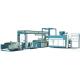 Multifunctional Laminating Plastic Bag Manufacturing Machine Six Stations For Material Feeding