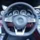 AMG CLE GLC Flat Bottom Mercedes Benz Steering Wheel Full Leather Custom