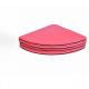 Gymnastics Exercise Mats Anti Slip 15 Kg Pink Polyethylene Foam Pole Dance Mat
