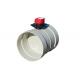 1nm Pvc Hvac Duct Zone Dampers For Airflow Regulation 160mm