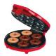 700W Easy Using Electric Snack Maker Red Color For Making 7 Mini Donut