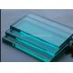 Insulated Extra Clear Float Glass Sheets , Flat Back Painted Glass Partition Wall