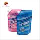 Customized Logo Liquid Detergent Pouch Hand Sanitizer Bag CMYK Printed