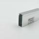 Soundproof T5 6063 Kitchen Aluminium Profile Silver Glossy Polishing