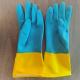 Kitchen Latex Industrial Bicolor Glove 32CM Latex Dishwashing Gloves