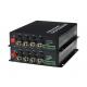 1080p 4 Channel 3G-SDI Fiber Converter with rs485+1Channel Forward Audio Single Mode FC