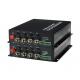 1 Pair Full HD 1080P 3G SDI video to Fiber Converter 4channel