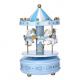 Merry go round Plastic Electronic Products , Roundabout Turntable Music Box 18X11X11 cm