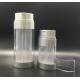 Double Wall Dual Chamber Two 2 nozzles Plastic Material Cosmetic pump Bottle for day and night cream serum 2*15ml 2*30ml