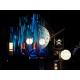Sphere Decoration Party Stage Events Inflatable Led Light With Stainless Tripod