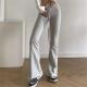                  Spring High-Waisted Retro Lazy Stretch Micro-Cropped Pants for Women Slim Casual Pants             