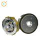 OEM Motorcycle Starter Clutch / ADC12 CG125 125cc 4 Hole 5 Plate Clutch Assy / Silver Color