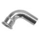 Plain End Pipe Inox Press Fittings Safety Flexible Corrosion Resistance