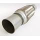 2 51mm 102mm Flexible Exhaust Pipe Automotive Ss304 With Nipple And Wire Braid