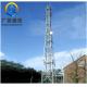 Galvanized Steel GSM 5G Communication Tower 30m Height