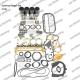 C190 Overhaul Repair Set Cylinder Liner Piston Kit Gasket Kit Valve Seat Guide Main Bearing Con Rod Bearing For Isuzu