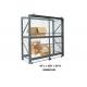 High Strength Tool Crib Cage , Steel Mesh Storage Cages 96” Long X 36” Deep X 96” High