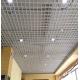 50x50mm Aluminum Grid Ceiling For Metro Station Light Weight Waterproof