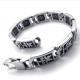 High Quality Tagor Stainless Steel Jewelry Fashion Men's Casting Bracelet PXB052
