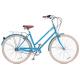 Carbon steel colorful 26 inch OL elegant city bicicle for lady  single speed