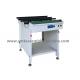 Silver White Housing PCB Shuttle Conveyor SMT Patches And Inspection Equipment