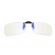 BSCI 128MM Anti Blue Light Blocking Glasses Men Women Flip Up Clip On Sunglasses Optical Frames