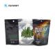 Stand Up Mylar Medical Weed k Bags Biodegradable 110-130 Mic Thickness
