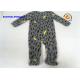 Thunder AOP Baby Boy Pram Suit Microfleece Footie Zipper Closure Coverall