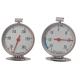 Compact Size Kitchen Thermometer Set Silver Color Surface Easy To Storage