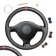 Hand Sewing Leather Steering Wheel Cover for Volkswagen VW Golf 4 Passat B5 Polo Seat Leon 1997-2003
