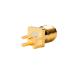 Gold Plated Female Connector Straight For PCB Mounting Wifi Antenna Connector
