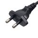 India Home Appliance Power Cord ,6A 250V 0.5m 0.75m 2 Pin AC Power Cord