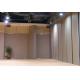 Soundproof Operable Sliding Partition Walls With Fabric MDF Hard Cover For Gymnasiums