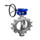 High Temperature Steam Thermal Oil Butterfly Valve with WCB Body and Manual Operation