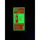 Eco-Solvent/UV Printable Photoluminescent Adhesive Vinyl Luminescent Sheet/Tape Glow in Dark Film 4 Hours