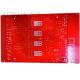 Red Solder Mask FR4 Circuit Board 1 OZ Copper Thickness OSP Treatment