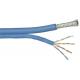 CAT5E Lan Cable With 4 Pair For Network , RG59 cable with 24AWG UTP CAT5E Cable