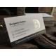 720gsm Foil Stamped Business Cards 0.7mm Thickness ISO9001 / SGS Certificated