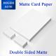 Cast Coated  Double Sides 300g A4 Matte Inkjet Photo Paper